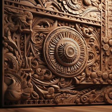 Patterns and decorations stl Domotex 2 3d model